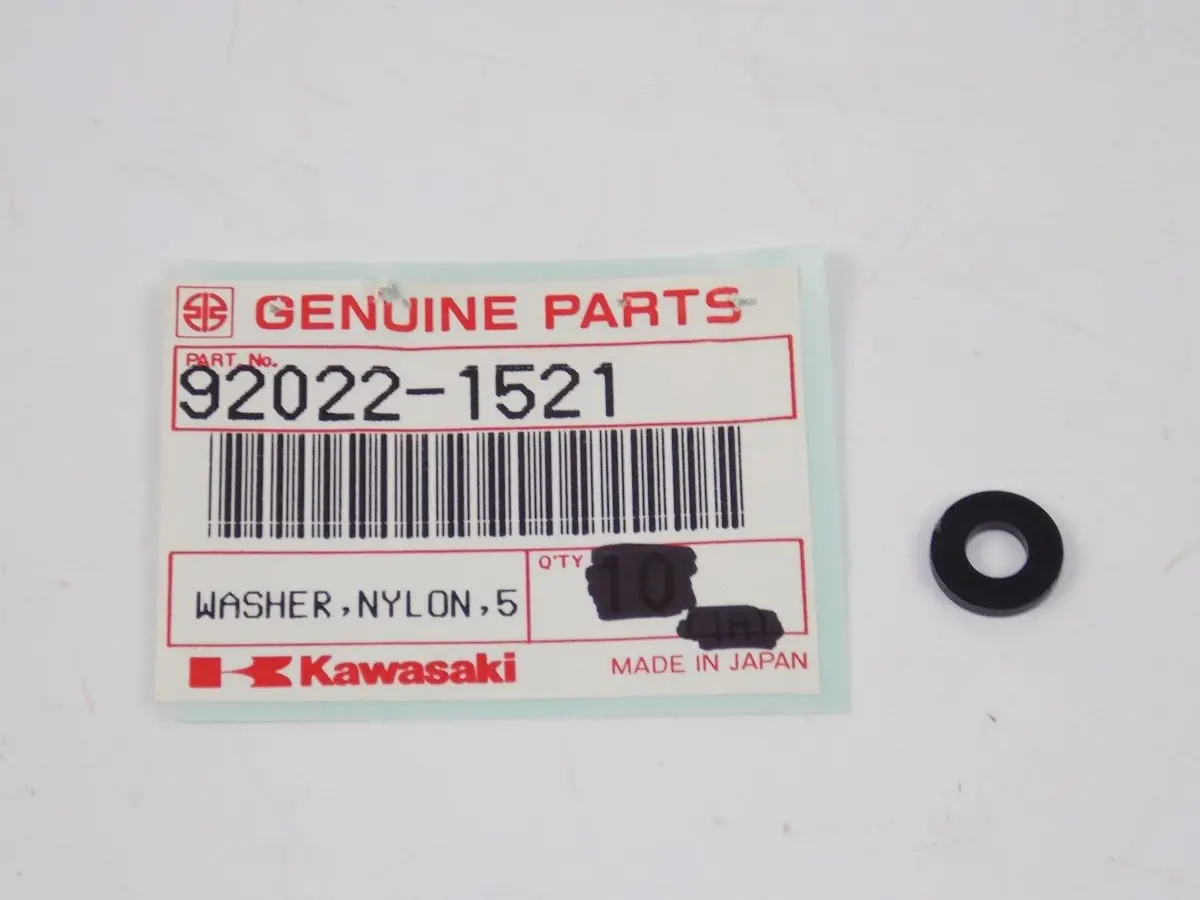 Nos Kawasaki 1983-2015 Nylon Washer 5.3X11,5 (2) Kvf700 Zx600 Zg1000 92022-1521 1
