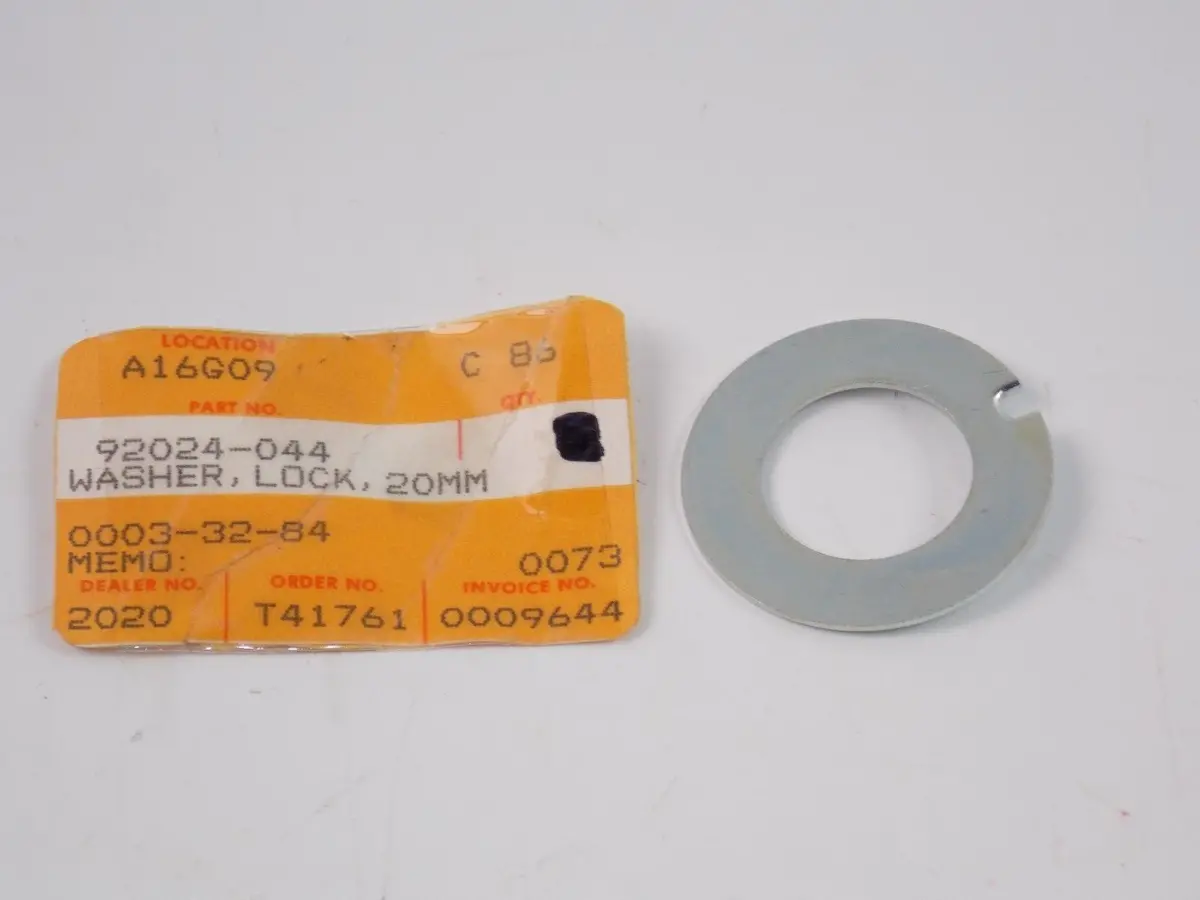 Nos Kawasaki 1973-1981 Lock Washer 20Mm Z1 Kz400/650/900/750/1000 92024-044 1