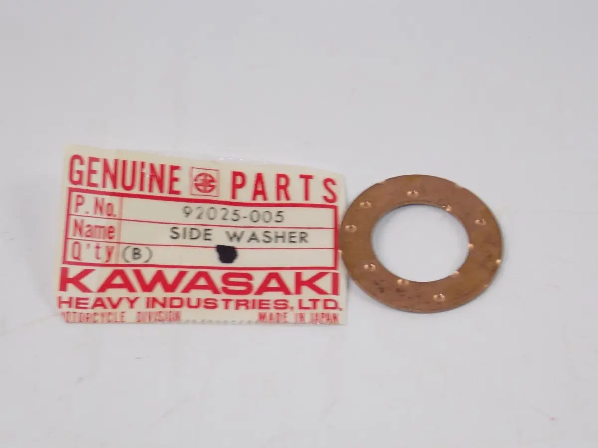 Nos Kawasaki 1969-1998 Side Washer Shim Kx60 Kdx80 Ks125 Ke125 G3/4 92025-005 1