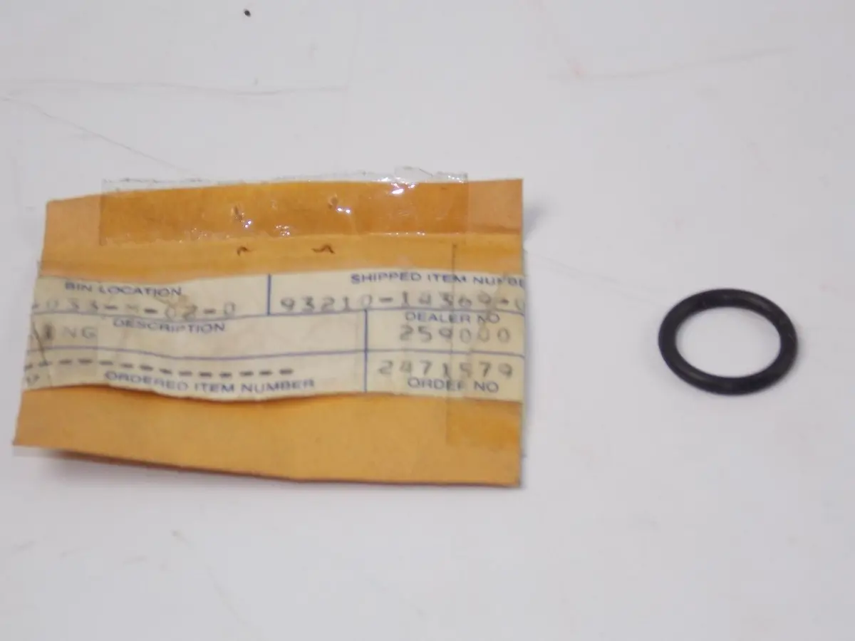 Nos Yamaha 1980-2014 O-Ring Xtm200 Yxr70 Yfm350 Yfz450 Xv19  93210-14369 1