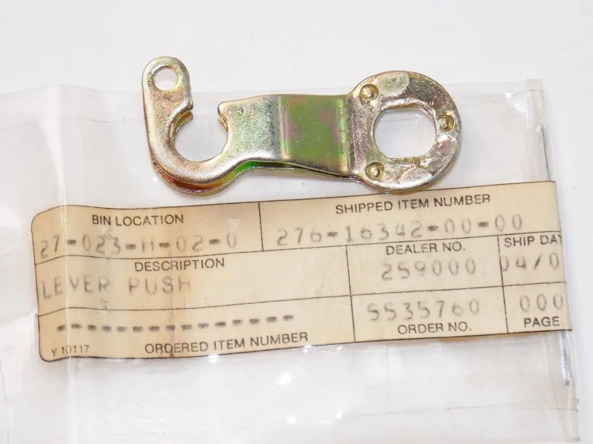 Nos Oem Yamaha 70-73 Ht1 Ht1b Ht1bm Lt2 Lt3 Lever Push # 276-16342-00 1
