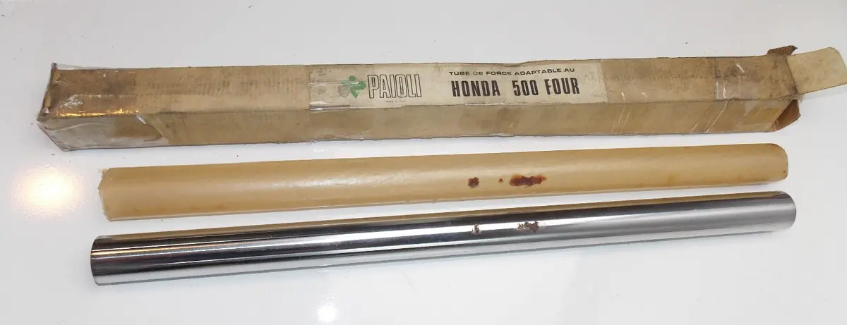1970'S Paioli Front Fork Suspension Inner Tube Honda 500/4 D=35Mm L=565Mm 1