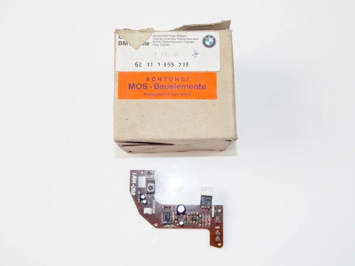 Nos Oem Bmw 84-90 K100/Lt/Rs/St K75/Rt/C/S Printed Circuit Board # 62111459713 1