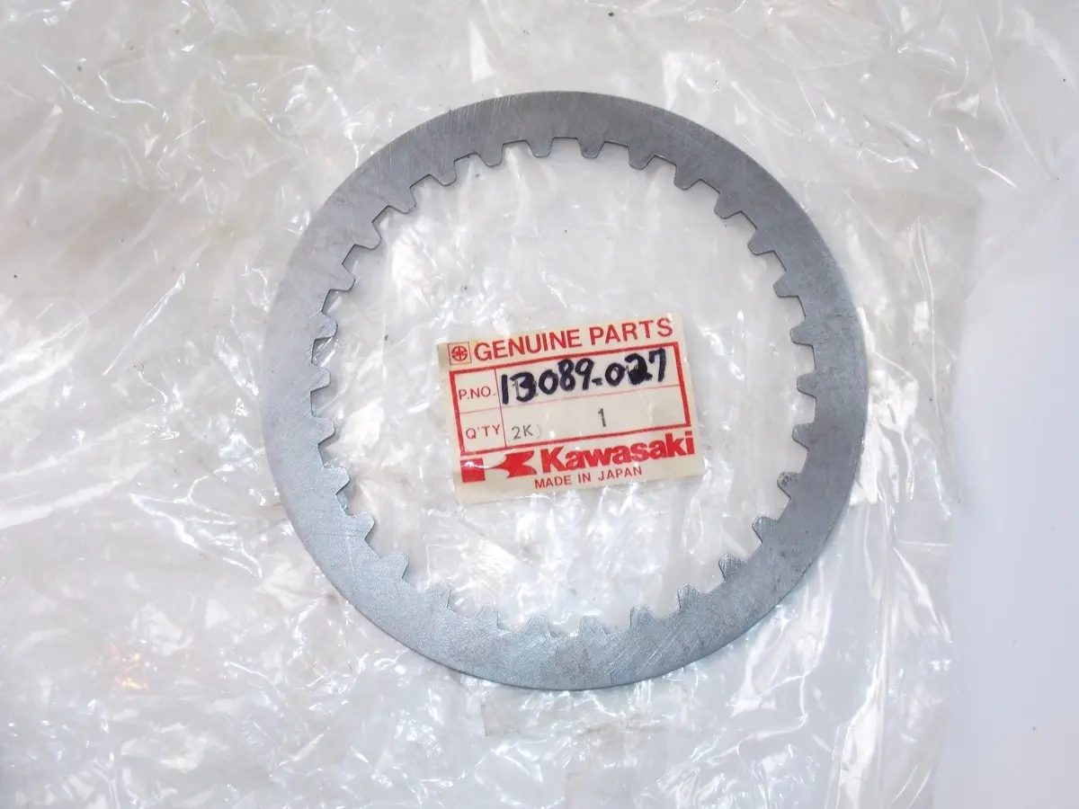 Nos Kawasaki 1976-2015 Steel Clutch Plate (3) Kz750 Zx900 Vn700 Ej650  13089-027 1