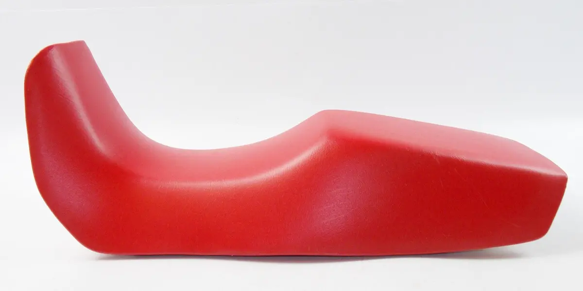 Nos 1990'S Red Seat Saddle Ducati Cagiva Morini Dalla Valle Italy 1