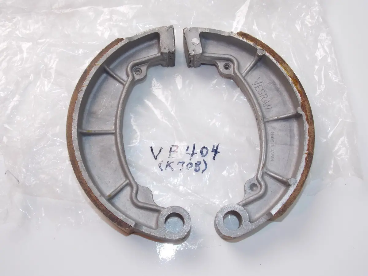 Nos Vesrah 1974-1978 Brake Shoes Kz404  Fits Kawasaki Vb-404 K 708 1