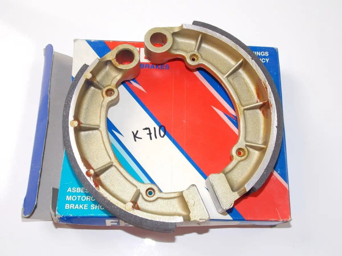 Nos Ebc 1973-1976 1989-05 Rear Brake Shoes Kh500 H1 Klf300 For Kawasaki K 710 1