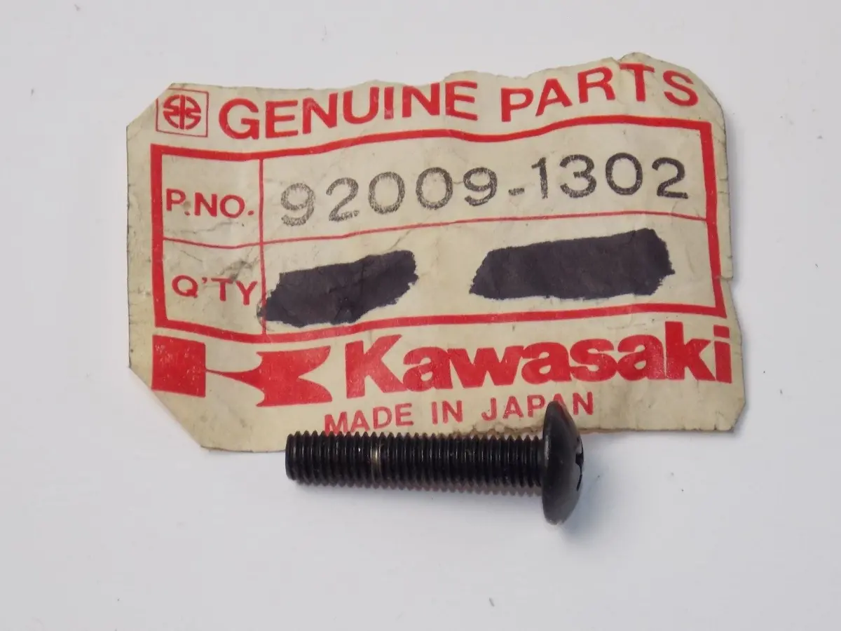 Nos Kawasaki 1983-1991 Bolt Kl650 Klr650 Zx1000 Gpz750/1100  92009-1302 1
