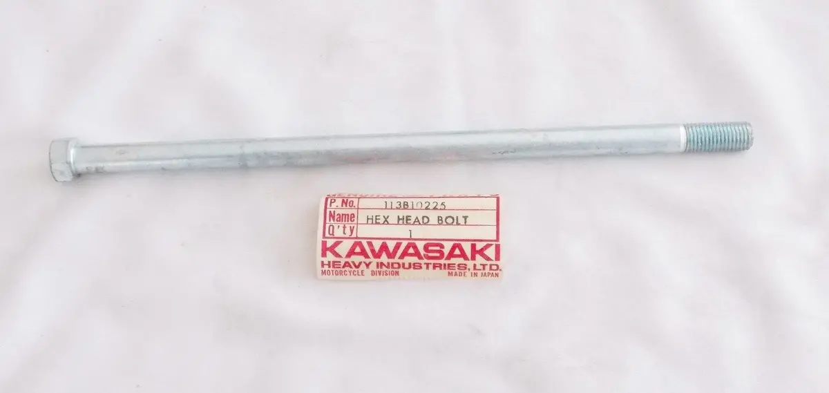 Nos Kawasaki 1971 1972 1973 1974 1975 Hex Head Bolt F6 F7  113B10225 1