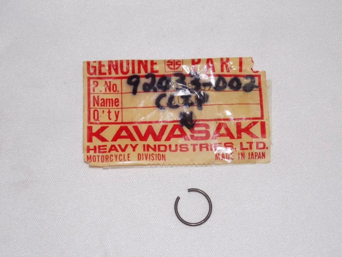 Nos Kawasaki 1966-1974 Circlip 10Mm A1/7 C2 F3/4 G3 92033-002 1