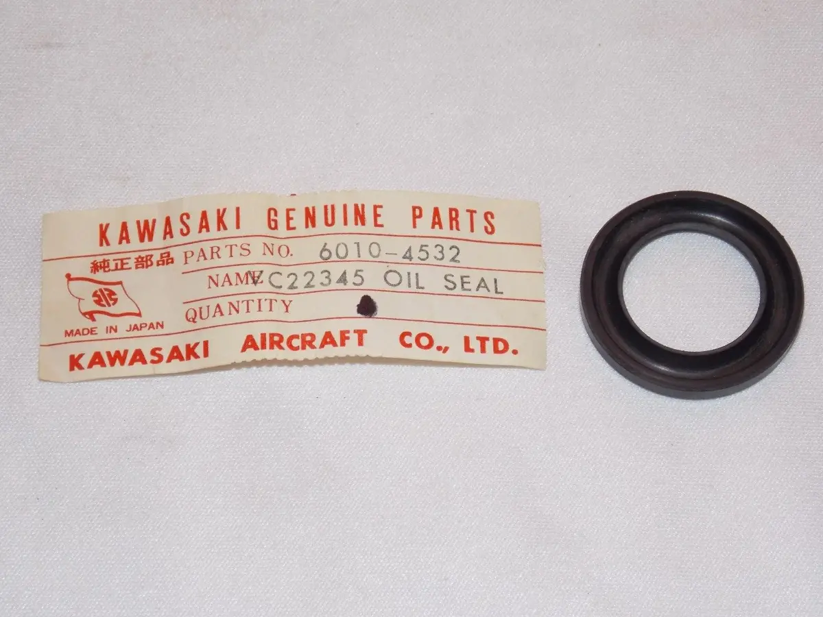 Nos Kawasaki 1966 1967 1968 1969 Oil Seal W1 W2 6010-4532 1