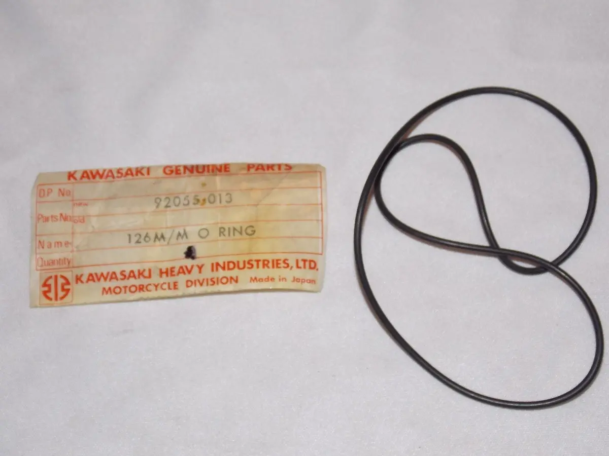 Nos Kawasaki 1968 1969 1970 O-Ring 126Mm F3 F4  92055-013 1