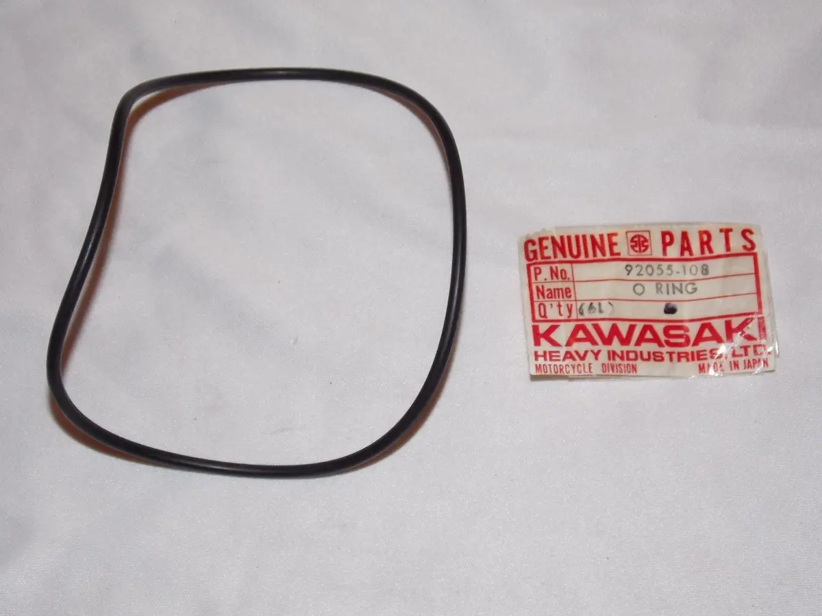 Nos Kawasaki 1978-1983 Dynamo Cover O-Ring Kz200/250 Klt200/250  92055-108 1