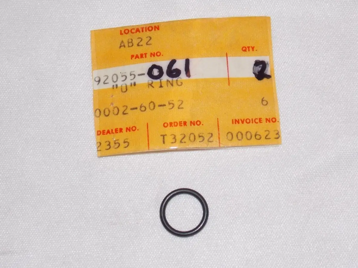 Nos Kawasaki 1974-2006 Cylinder O-Ring Ks125 Ke125 Kl250 Klf400  92055-061 1