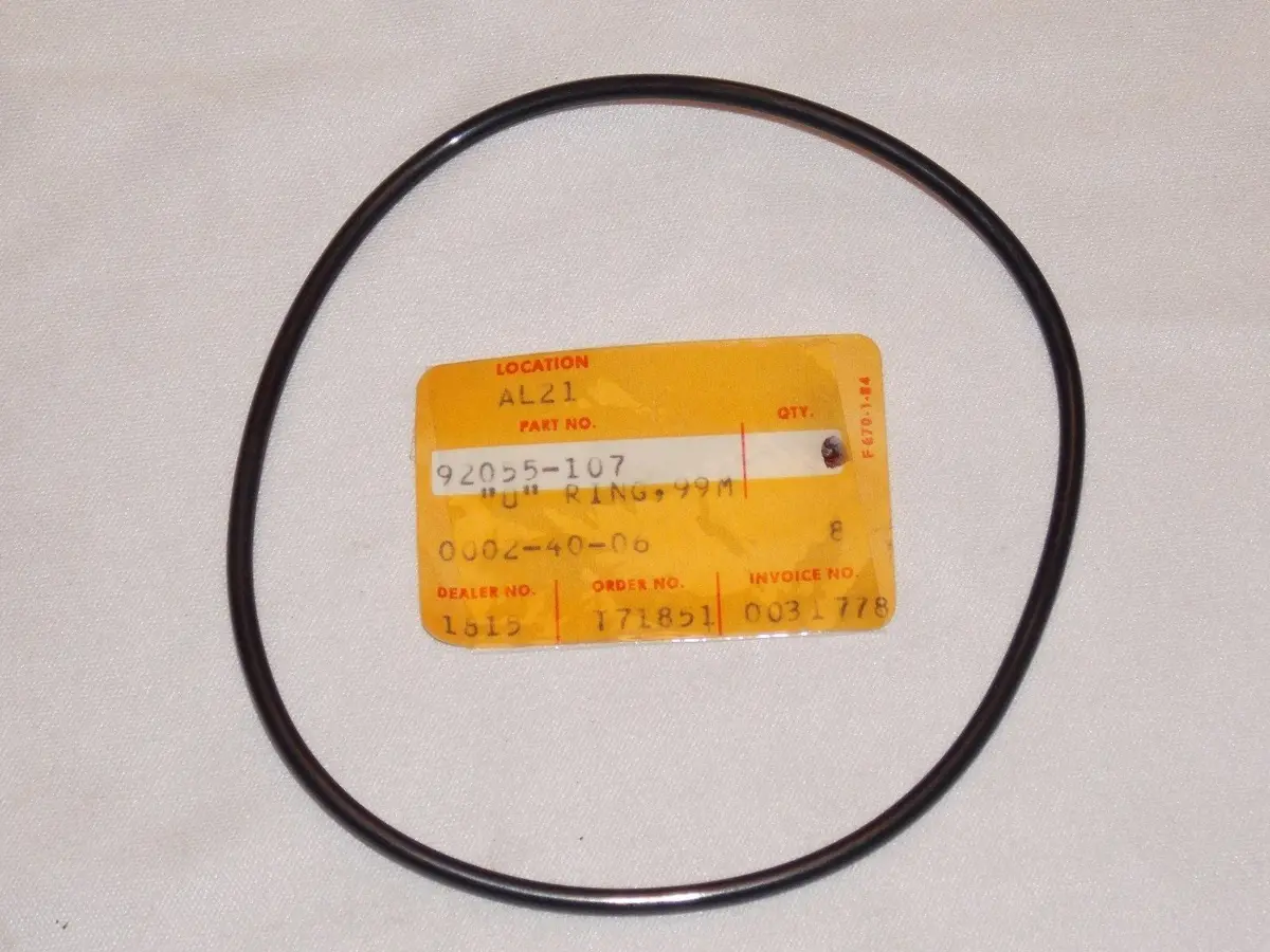 Nos Kawasaki 1978-2013 O-Ring 99Mm Kl250 Klx250 Kz250 Klf300 Kvf300 92055-107 1