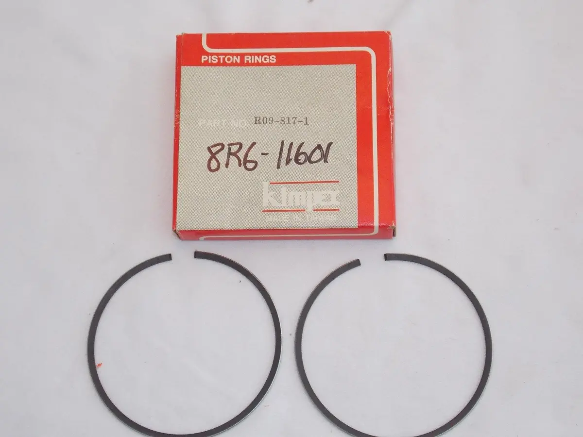 Nos Yamaha  1982-2005 Piston Rings Sr540 Xl540 Cf300 Ex570  8R6-11601-00 1