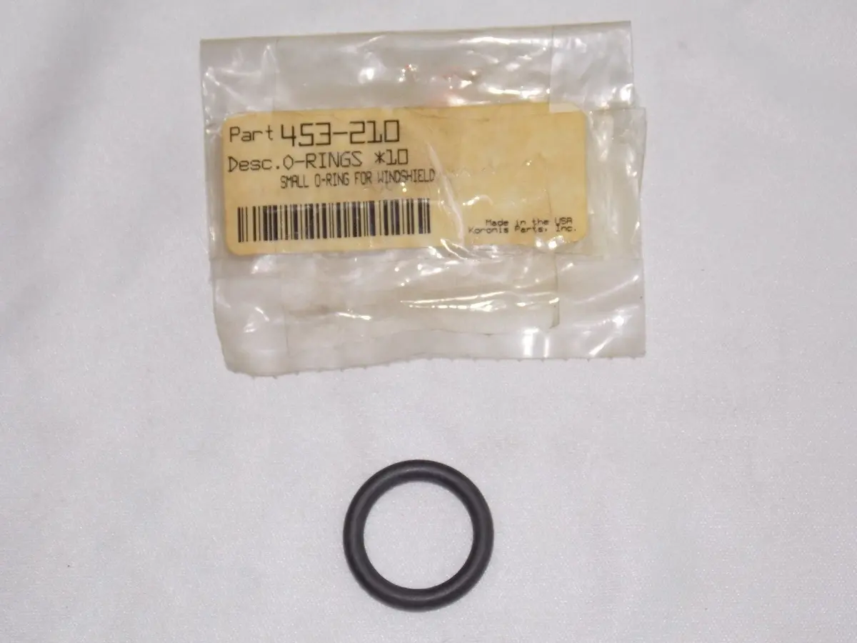 Nos Universal O-Rings For Windshield Mounting 3/4 In  453-210 1
