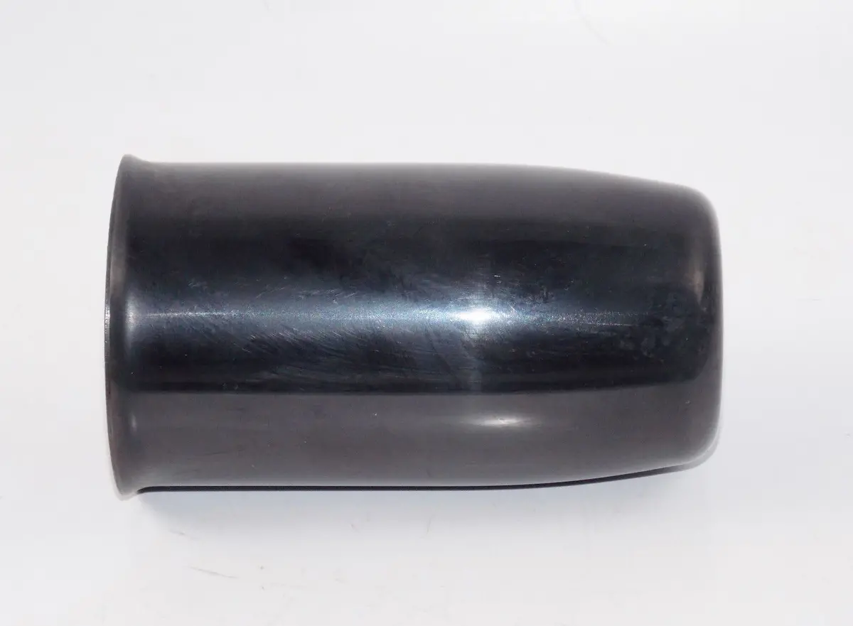 Nos Vintage Black Exhaust Muffler Tip End Piece D=3" Bmw Laverda Guzzi Ducati 1