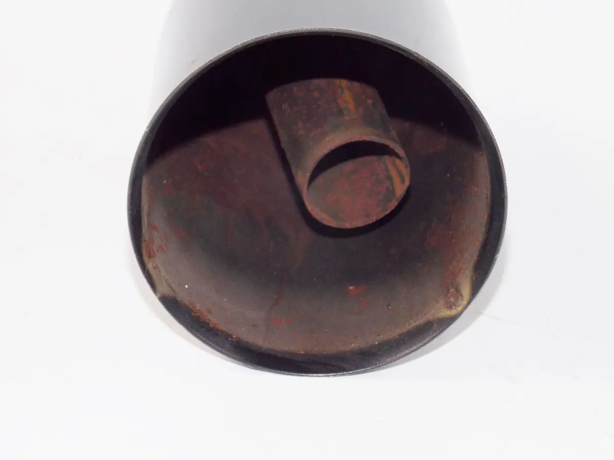 Nos Vintage Black Exhaust Muffler Tip End Piece D=3" Bmw Laverda Guzzi Ducati 2