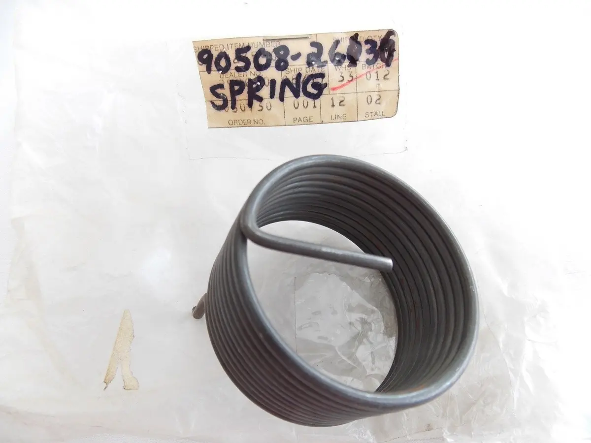 Nos Yamaha 1966-2003 Torsion Spring Yl1 Ycs1 Yg5 Ht1 Pw80 Bw80 90508-26136 1