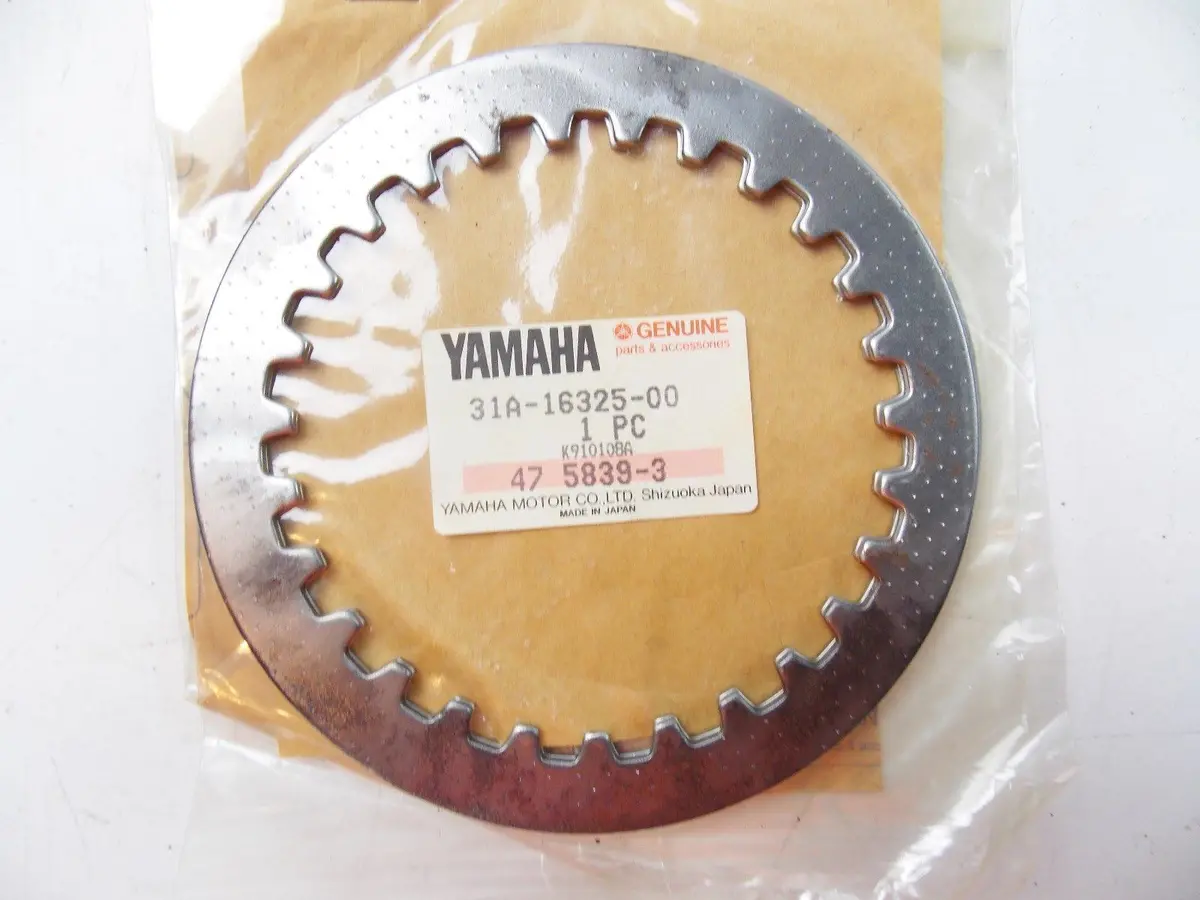 Nos Yamaha 1983 1985-97 2001-05  Clutch Plate 2 Xj900 Fzx700 Fz750 31A-16325-00 1