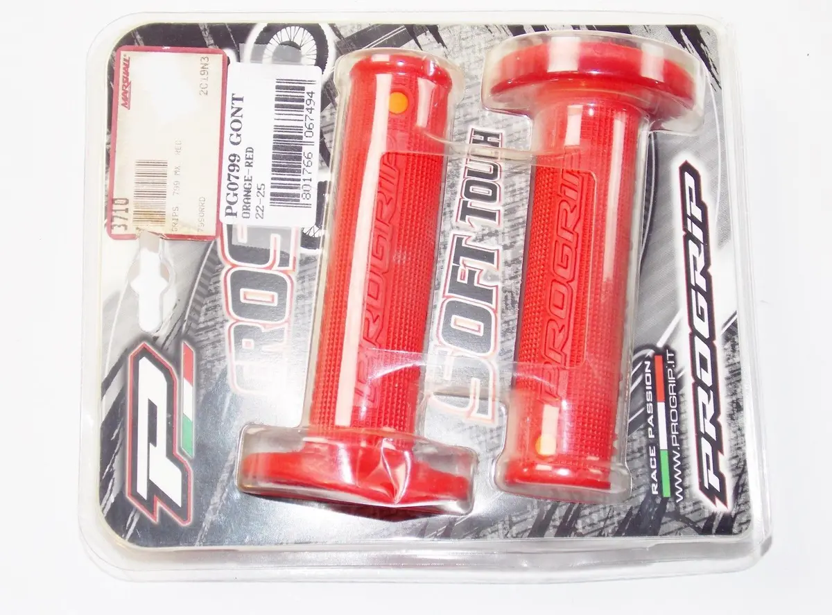 Progrip Pg0799 Mx 22-25 Grips Red/Orange 1