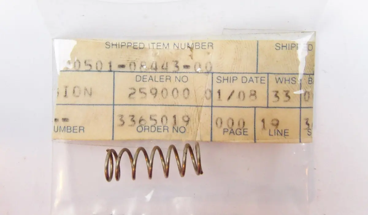 Nos Oem Yamaha 1976-2013 Compression Spring Tt500 Xj550 Xt500 Xv920  90501-23391 1