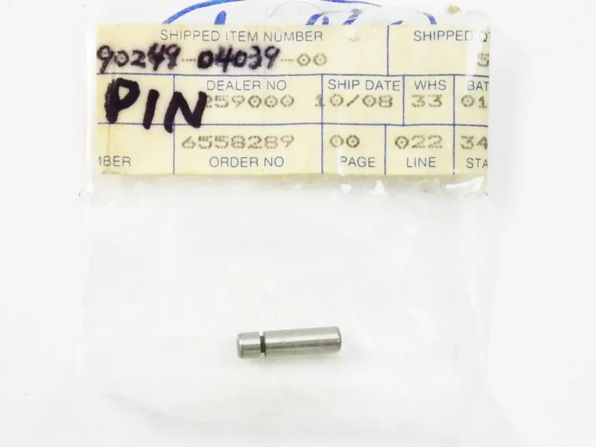 Nos Oem Yamaha  1966-1976 Special Shape Pin Rs100 Yc1 Ycs1 Ct1 Atm1 90249-04039 1