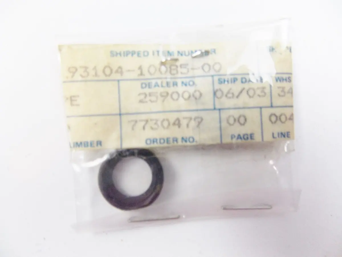 Nos Oem Yamaha 1969-80 1987-92 Oil Seal So-Type Rx50 Rs100 At1 Ct1 93104-10085 1