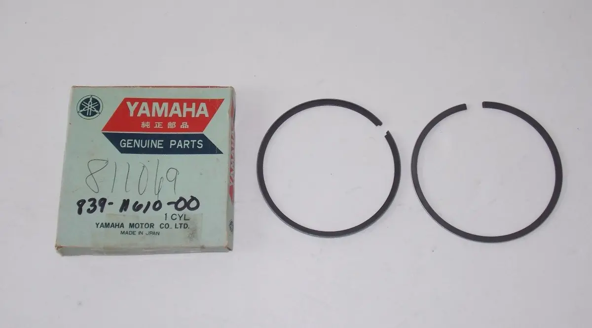 Nos Oem Yamaha 1971 1973-74 1976-77 Piston Ring Set Std Sl292 Gp246 839-11610-00 1