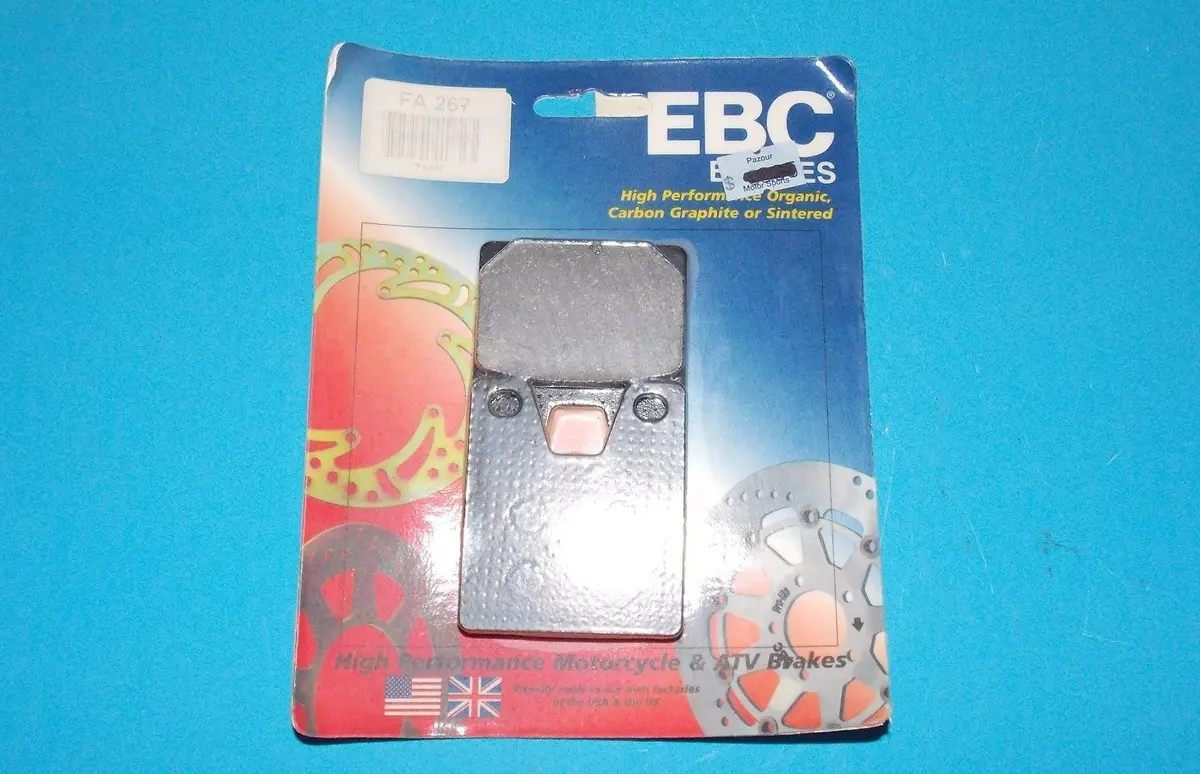 Nos Ebc Brake Pads Fa344sv Fits Yamaha 2002-2008 Yfm660 1