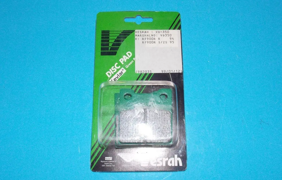 Nos Vesrah Brake Pads Va-331 Fits Suzuki 1986/87/88 1991/92/93 Vs1400/800/750 1