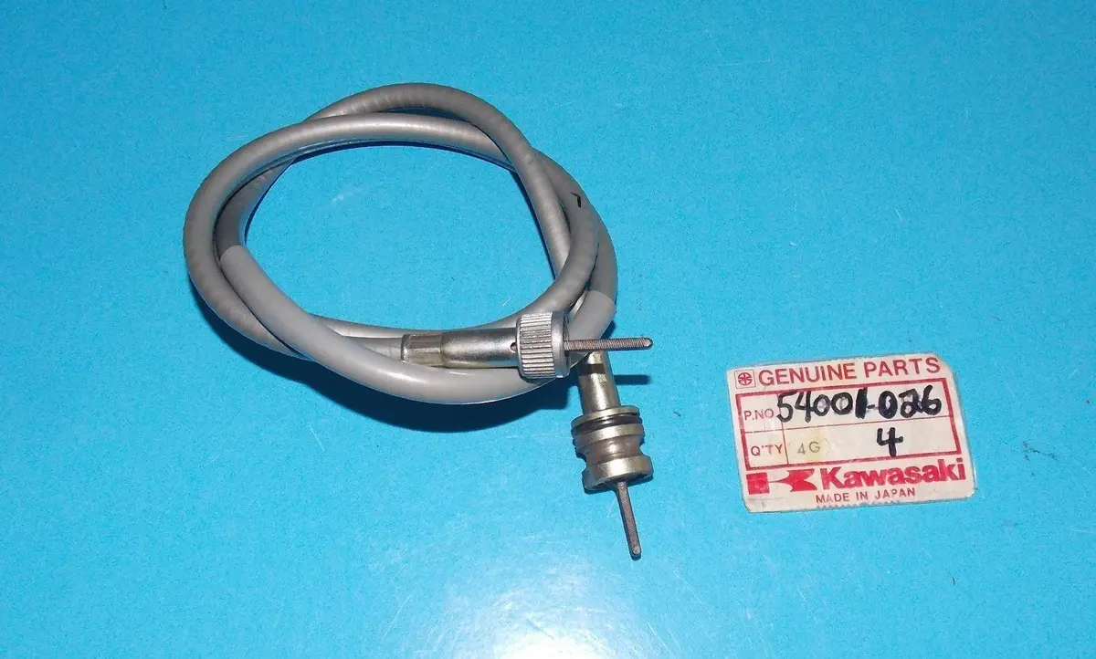Nos Kawasaki 1974-1983 Rear Brake Cable Ks125 Ke125 Kd125   54022-024 1