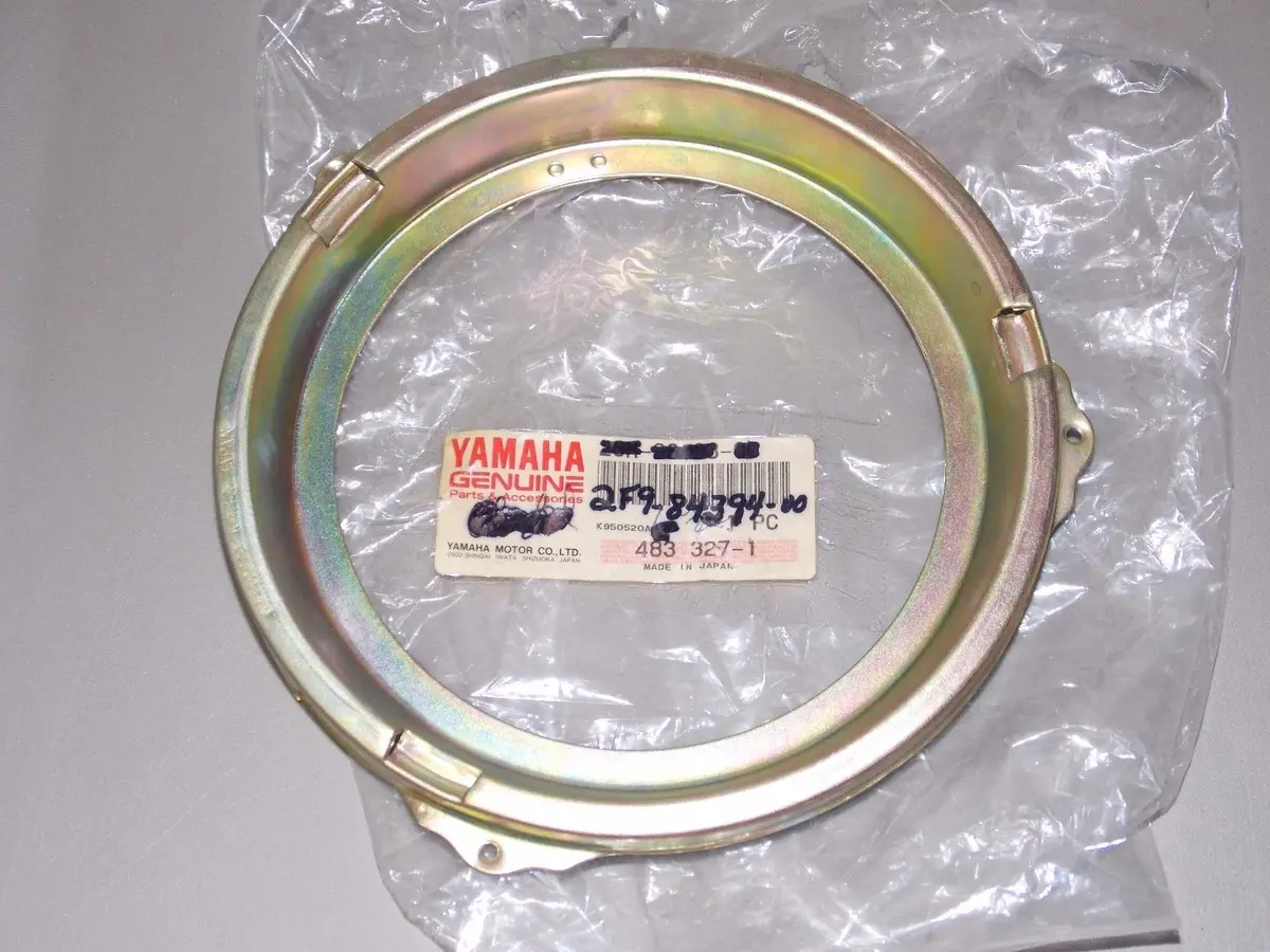 Nos Yamaha 1973-86 Headlight Mounting Ring Tx500/750 Xs500 Sr500 Xj750 2F9-84394 1