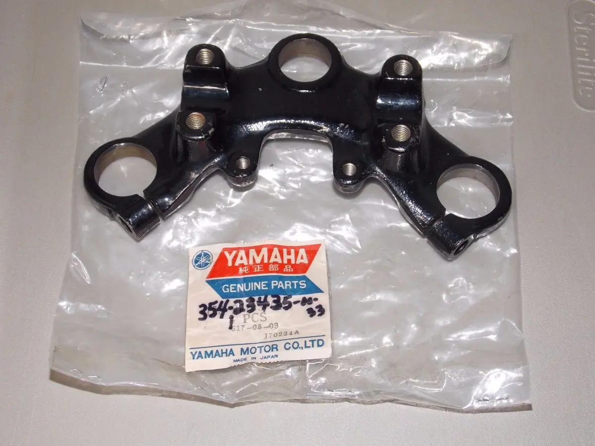 Nos Yamaha 1976-83 1990/92/93 Crown Handle Dt100 Rt100 Mx100 354-23435-00-33 1