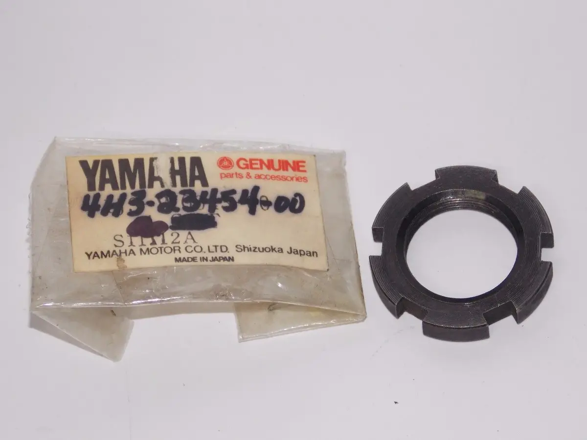 Nos Yamaha  1981 1982 Special Shape Nut Xj750 Xz550  4H3-23454-00 1