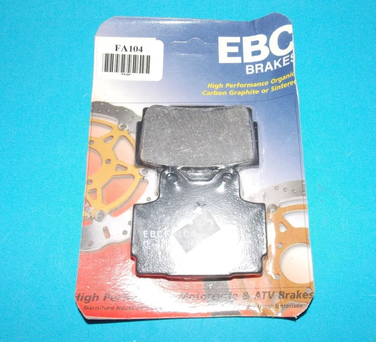 Nos Ebc Brake Pads Fa103 Fits Suzuki S50/83 Gv1200/1400  1984-2009 1