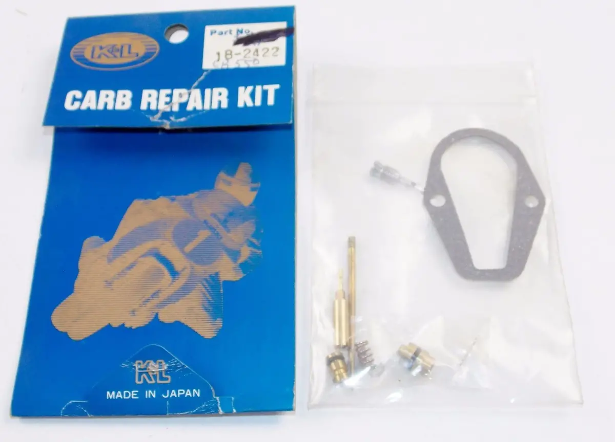 K&L Supply Honda 1974-1975-1976 Cb550/F Carburetor Repair Kit 18-2422 2