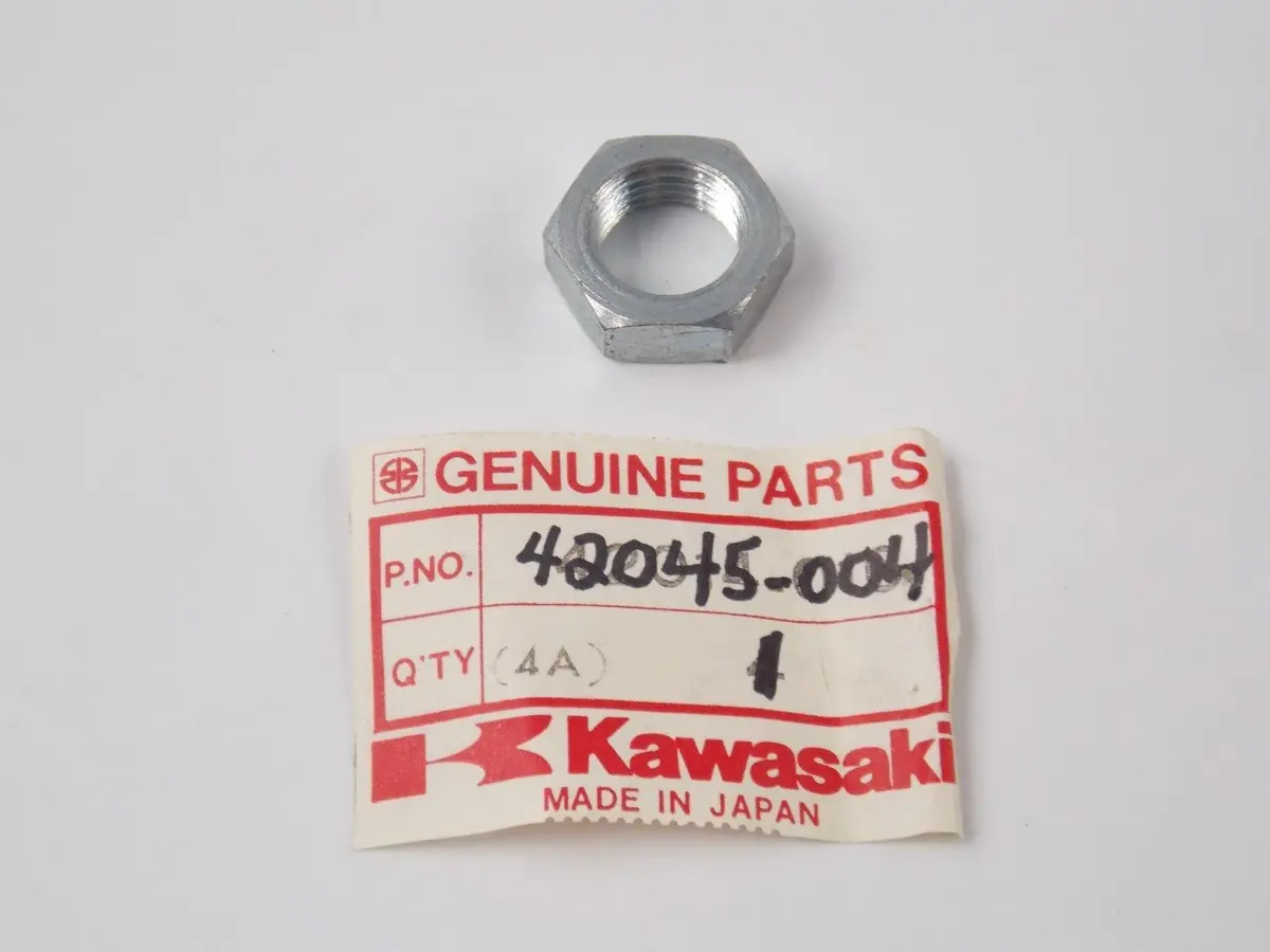 Nos Oem Kawasaki 1970-2001 Nut G4 G5 Ke100  42045-004 1