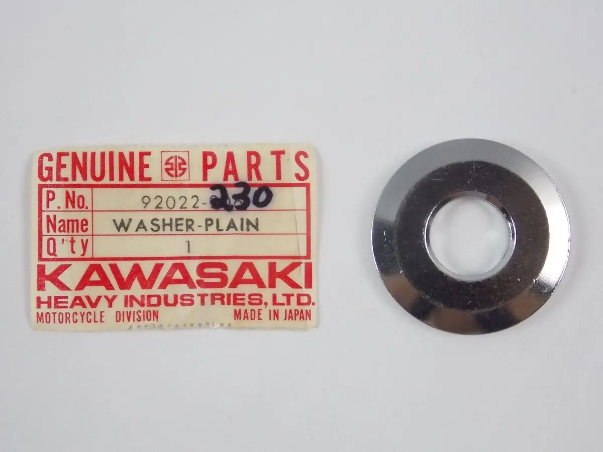Nos Oem Kawasaki  1973-1995 Steering Stem Head Washer Z1 H1/2 Kz1000  92022-230 1