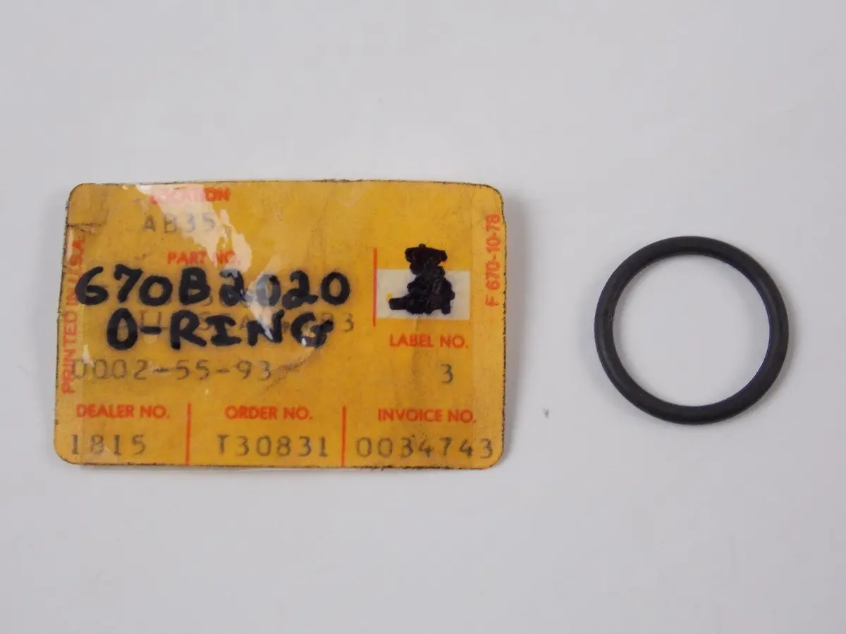 Nos Oem Kawasaki 1966-2015 O Ring 20Mm  Kt250 Kx450 Vn1600 Ex650 Er650  670B2020 1