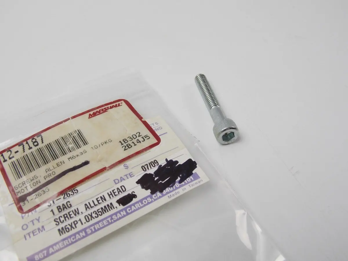 Nos Motion Pro 31-2635 Allen Head Screw 6Mmx35mm 1