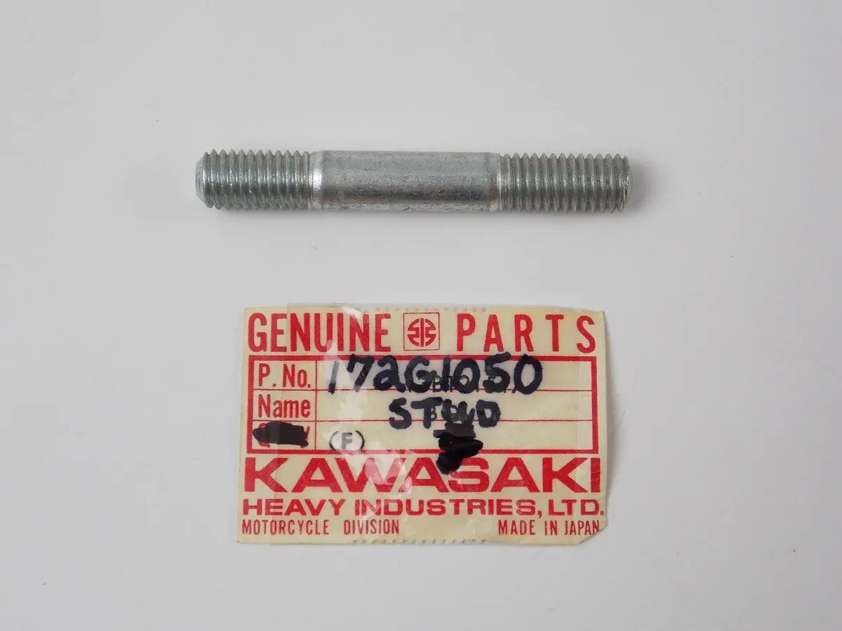 Nos Oem Kawasaki 1968-1976 Stud 10X50 F4 S1 S2  Kh650  172G1050 1