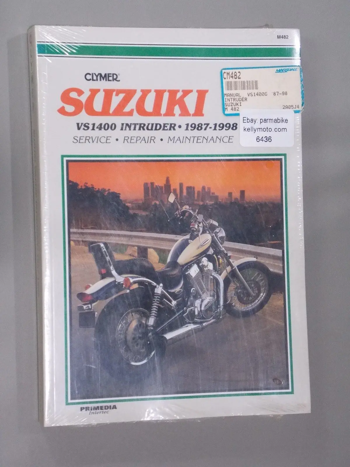 Clymer Manual #M482 Honda  Vs1400 Intruder  1987-1998 1