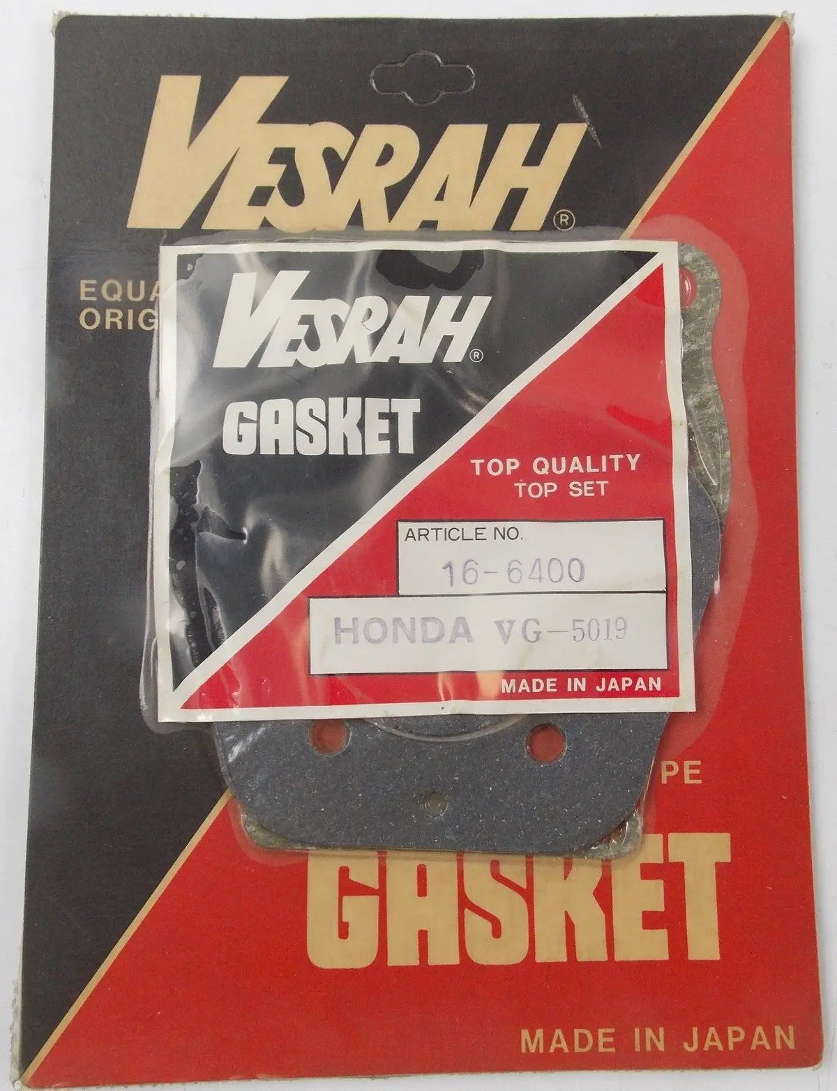 Nos Oem 1982 Vesrah Complete Gasket Kit Set Honda Vg-1019 Vg-5019  #16-6400 1