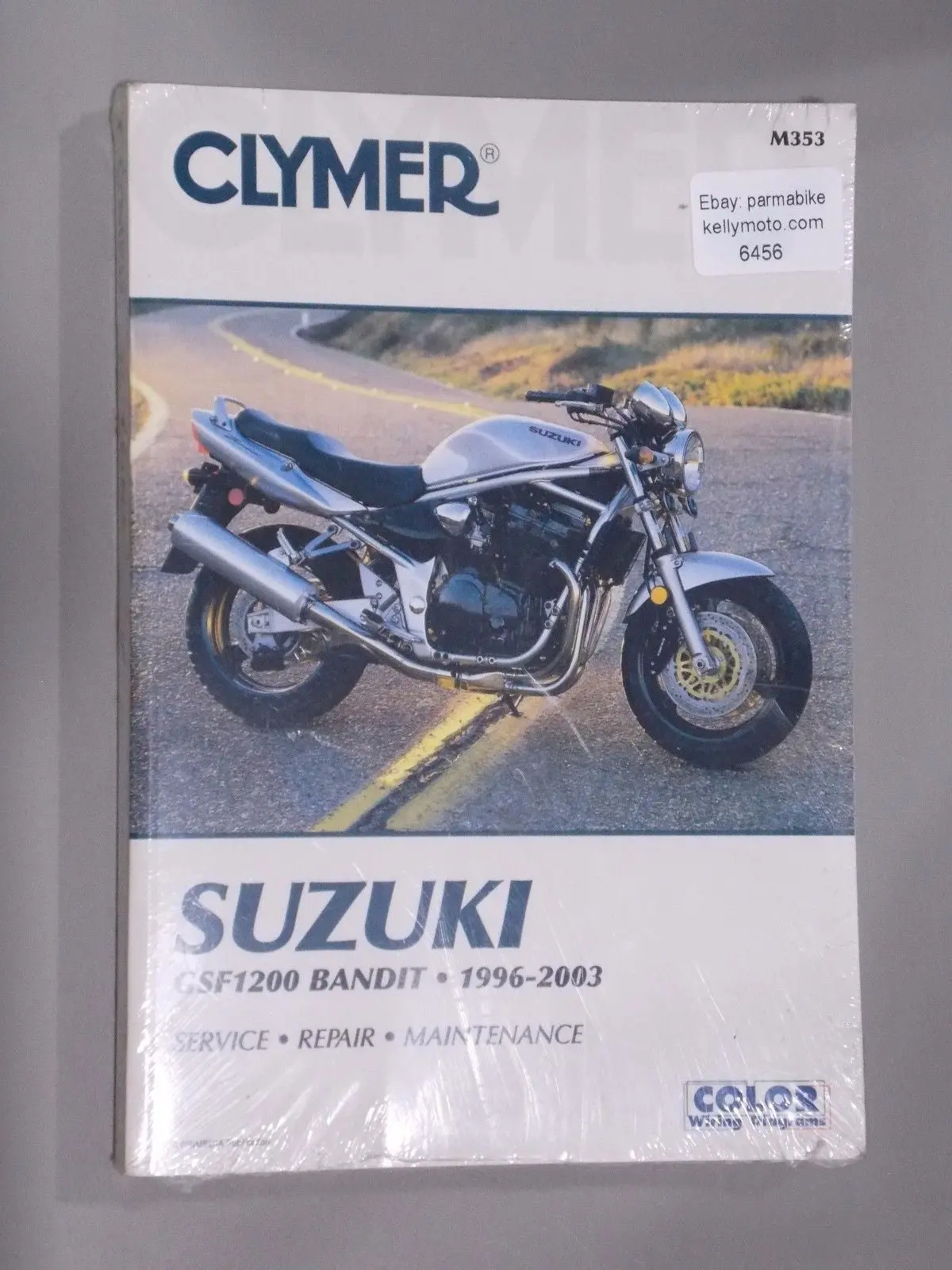 Clymer Manual M353 Suzuki Gsf1200 Bandit 1995-2003 Repair Maintenance Book 1