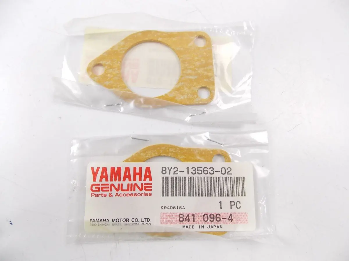 Nos Oem 1978-2001 Yamaha Intake Gasket Et340/300/410 Cs340 8Y2-13563-02 1