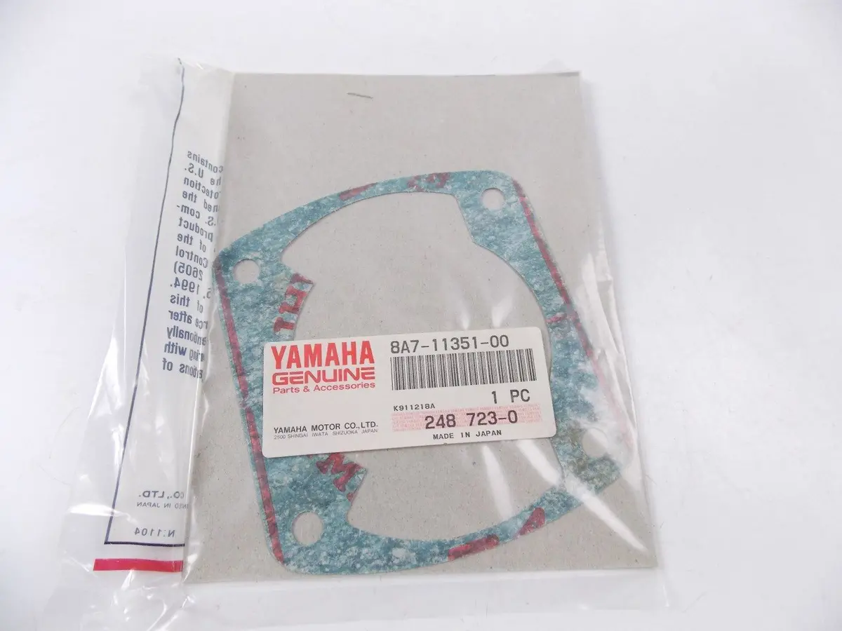 Nos Oem 1976 Yamaha Cylinder Base Gasket Srx340/440  8A7-11351-00 1