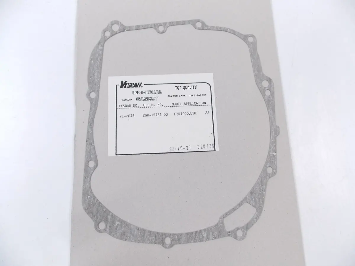 Nos Oem 1985-1998 Vesrah Gasket Vl-2045 For Yamaha Fzr1000 Fz750 2Gh-15461-00 1