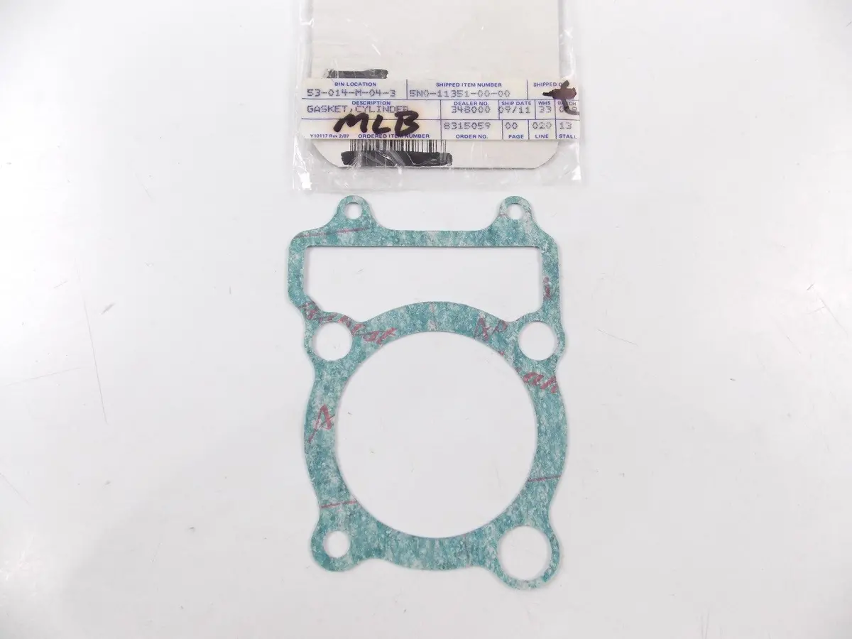 Nos 0Em 1982 1983 Yamaha Cylinder Gasket Xt125   5N0-11351-00 1